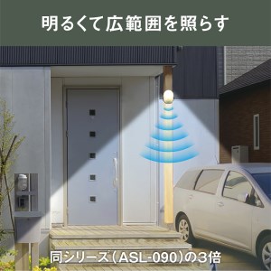 RITEX ASL-097 どこでもセンサーライト300〈防犯 防犯ライト 乾電池式 LED センサーライト 非常灯 防犯グッズ 屋外 キャンプ 株式会社ムサシ 送料無料 ふるさと納税 返礼品 おすすめ 日用品 プレゼント〉【2401O10805】