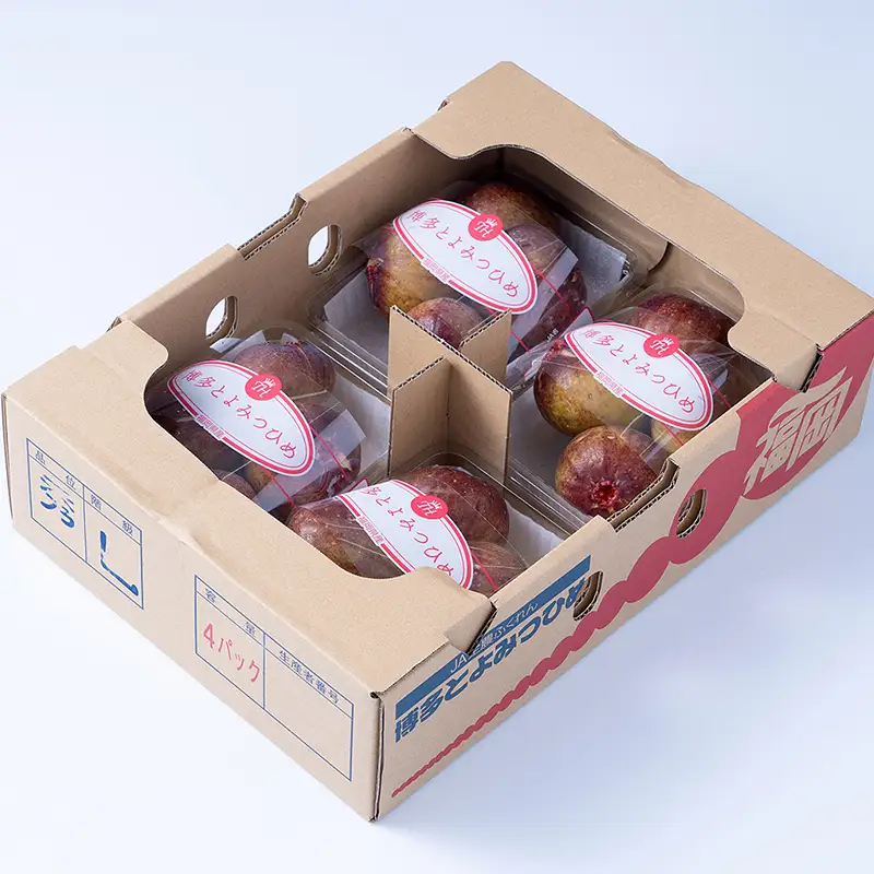 福岡限定!ブランドいちじく「とよみつひめ」約300g×4パック 4A15
