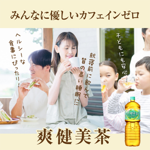 『定期便：全4回』爽健美茶2L×6本【38002002】