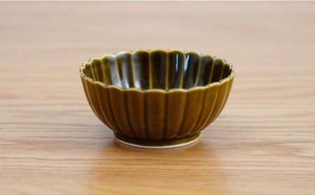 【波佐見焼】花しのぎ 丸小付 小鉢 （鶯茶・墨・紅） 3点セット 食器 皿 【団陶器】 [PB98] 波佐見焼