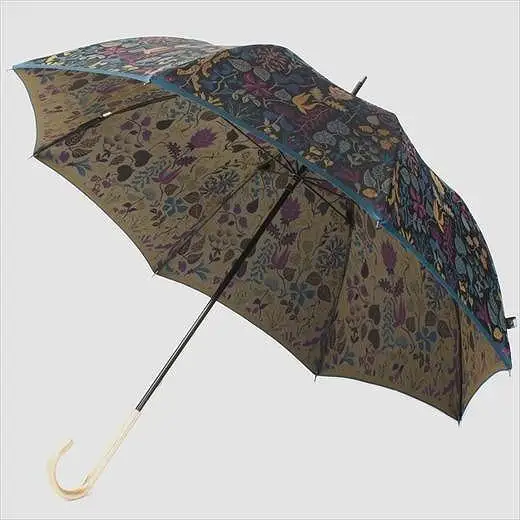 槙田商店 長傘 スティグリンドベリ【HERBARIUM】グリーン(ハーバリウム) 晴雨兼用