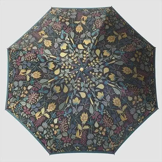 槙田商店 折りたたみ傘スティグリンドベリ【HERBARIUM】グリーン(ハーバリウム) 晴雨兼用