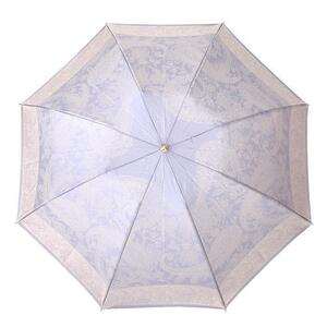 槙田商店【晴雨兼用】折りたたみ傘 kirie ペイズリー:アイスブルー