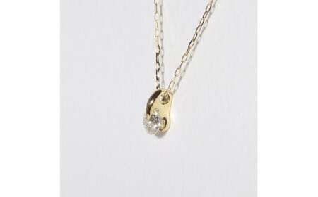 K18 一点留め 天然ダイヤモンド ネックレス 1382r　山梨 ダイヤモンド ネックレス ジュエリー アクセサリー K18 イエローゴールド ホワイトゴールド ピンクゴールド ダイヤ0.3ctup カラット 天然ダイヤモンド レディース 山梨県 甲斐市 BQ-2