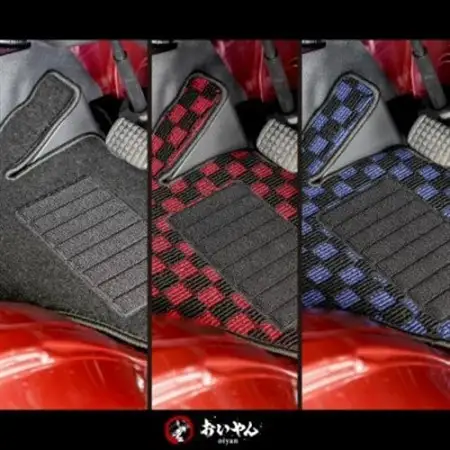 軽トラック専用フロアマット　3つのデザインから選べてオシャレに!あなた好みに!車にしっかりフィット!_家電製品 アウトドア・カー用品  _【1318057】