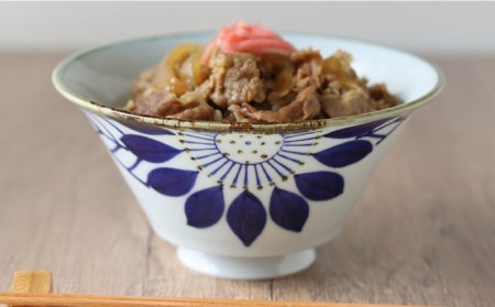 【波佐見焼】おまかせ丼 どんぶり ブルーメ 食器 皿 【翔芳窯】 [FE173]  波佐見焼