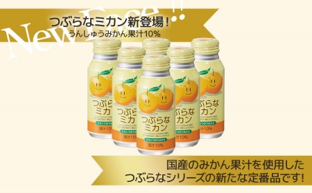 つぶらな ミカン 190g×60本 | みかん ジュース 津久見市