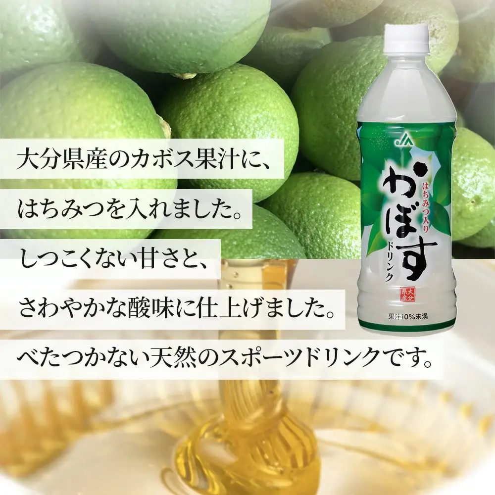 かぼすドリンク 500ml×24本 | 津久見市