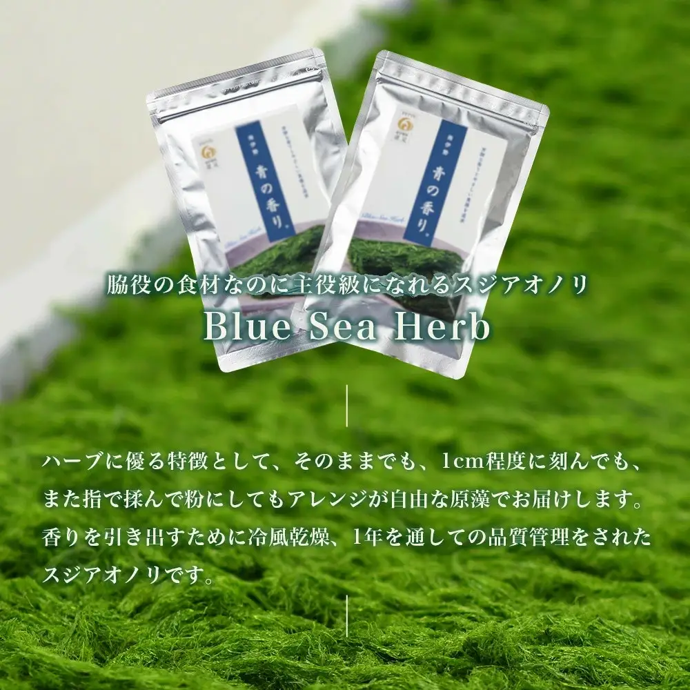 すじあおのり 5ｇ×2パック 南伊勢 青の香り / 海藻
