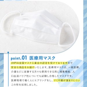 医療用 サージカルマスク レギュラーサイズ 30枚入り×6箱 (計180枚) 不織布 マスク JIS規格取得 国産【株式会社KOC】 i686