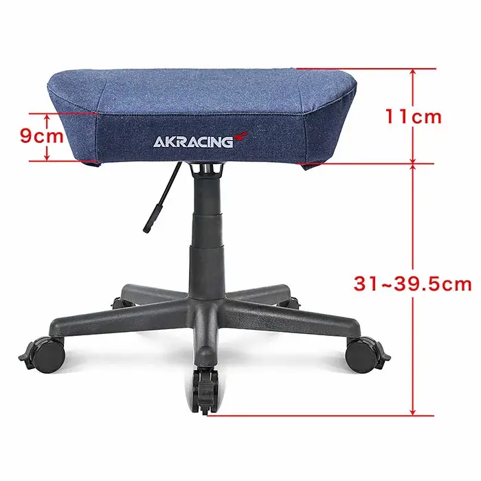 AKRacing Footrest Denim エーケーレーシング ゲーミングチェア