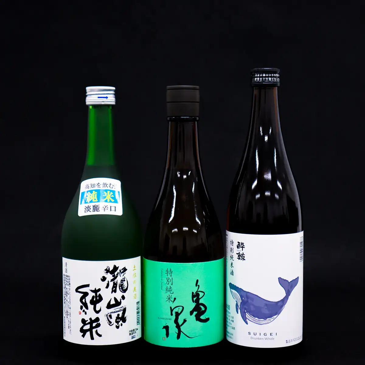 土佐酒アドバイザー中岡セレクト純米・特別純米3本セット