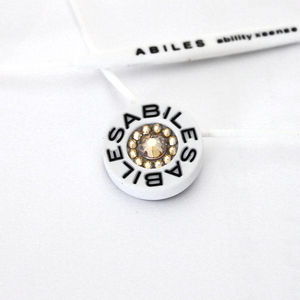 a24-025　ABILES PLUS Crystal ネックレス Golden Shadow