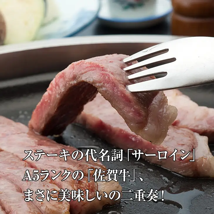 佐賀牛 サーロインステーキ 牛肉 400g ステーキ 牛肉 C210-002