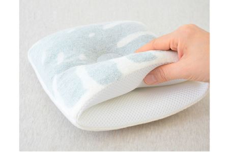 iimin(イイミン) 授乳しながら使えるベビー枕 授乳まくら モンステラ 赤ちゃん用品 オーガニックコットン 群馬県 ベビーまくら 日本製 新生児 赤ちゃん オーガニック かわいい 出産祝い 授乳 おしゃれ おすすめ イイミン