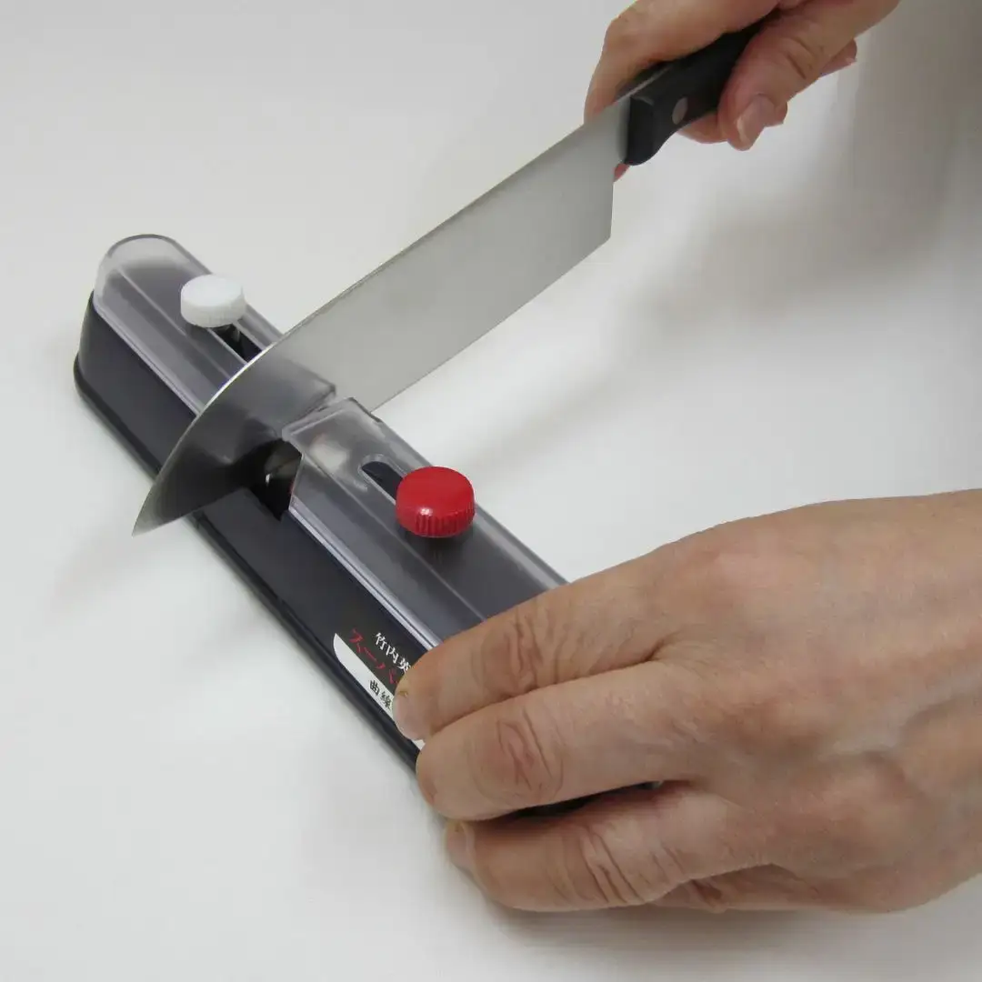 ダイヤモンドW曲線包丁研ぎ器 キッチン用品 シャープナー