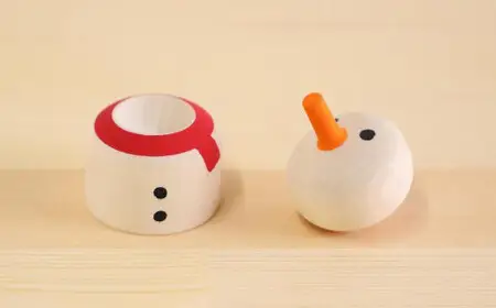 こま人形・雪だるま　030-038