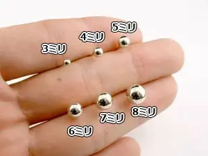 18金ピアス 丸玉 8mm スタッドピアス 18k イエローゴールド|150421105y SWAA049