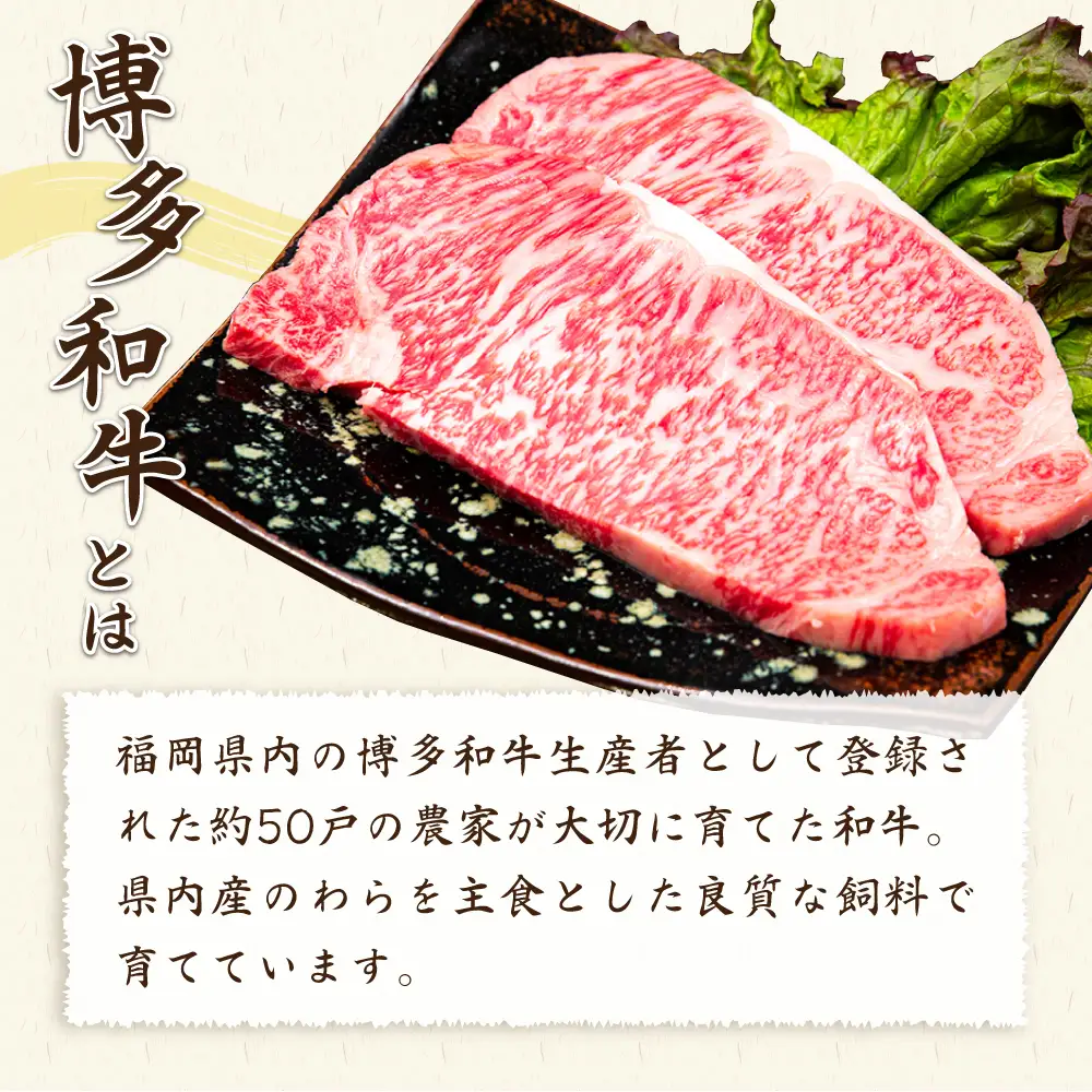 【お中元対象】 博多和牛  サーロインステーキ 180g×2  [ACA245] ステーキ