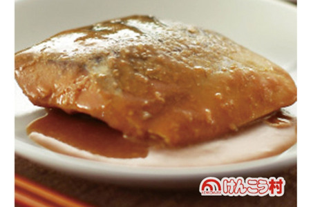 《定期便11ヶ月》さばみそ煮 業務用パック 70g×8切れ 冷凍 惣菜 おかず つまみ レンチン 湯煎 簡単 煮物 煮付 煮魚