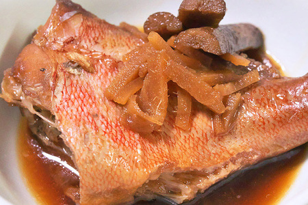 《定期便12ヶ月》赤魚煮付 業務用パック 180g×4尾 冷凍 惣菜 おかず つまみ レンチン 湯煎 簡単 煮物 煮付 煮魚