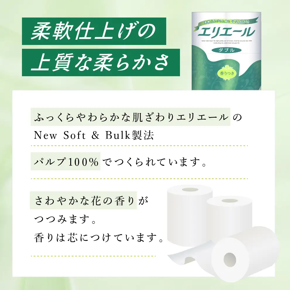 【2回お届け 計144ロール】エリエール トイレットティシュー ダブル 30m 12R 6パック 計72ロール トイレ 消耗品 トイレットペーパー まとめ買い 防災 常備品 備蓄品 消耗品 日用品 生活必需品 送料無料 赤平市