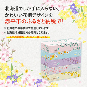 【2回お届け 計120箱】エリエール i:na (イーナ) 北海道 ティシュー 150組5箱 12パック ティッシュペーパー 箱ティッシュ まとめ買い 防災 常備品 備蓄品 消耗品 日用品 生活必需品 送料無料 赤平市 福祉用品 雑貨 