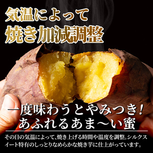 A0-338 薩摩あま蜜完熟焼き芋＜シルクスイート＞2kg【フレッシュジャパン鹿児島】霧島市 国産 熟成 鹿児島県産 さつまいも シルクスイート 冷凍焼き芋 焼芋 やきいも