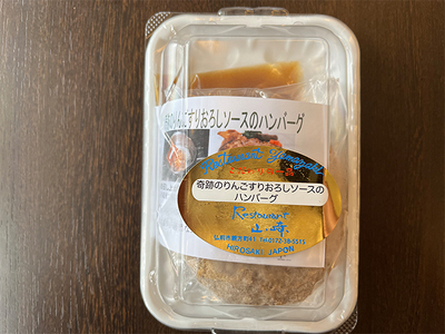 ハンバーグ 熟成豚合挽肉のハンバーグ 4個 友情のりんごすりおろしソース添え セット 湯煎 温めるだけ レトルト 小分け 個包装 お試し 簡単 簡単調理 惣菜 おかず お弁当 弁当 時短 肉 お肉 熟成肉 豚肉 ギフト 贈答 冷凍 長谷川自然牧場産