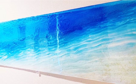 インテリア 【飾れる海】壁掛け パネル「白砂の海 砂紋」＜Studio KAI by?M村裕二/  Yuji hamamura＞ [CDH001] 長崎 西海 インテリア パネル おしゃれ インテリア 壁掛け アート インテリア