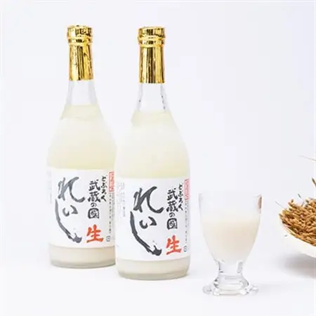 てづくり生どぶろく「武蔵の國 れいし-麗姿-」(720ml)2本_酒・アルコール   _【配送不可地域：離島】【1075005】
