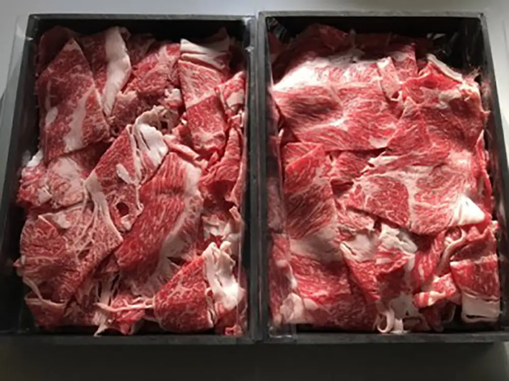 近江牛 切落し 1kg  【AB48W】 近江牛 牛肉 切り落とし