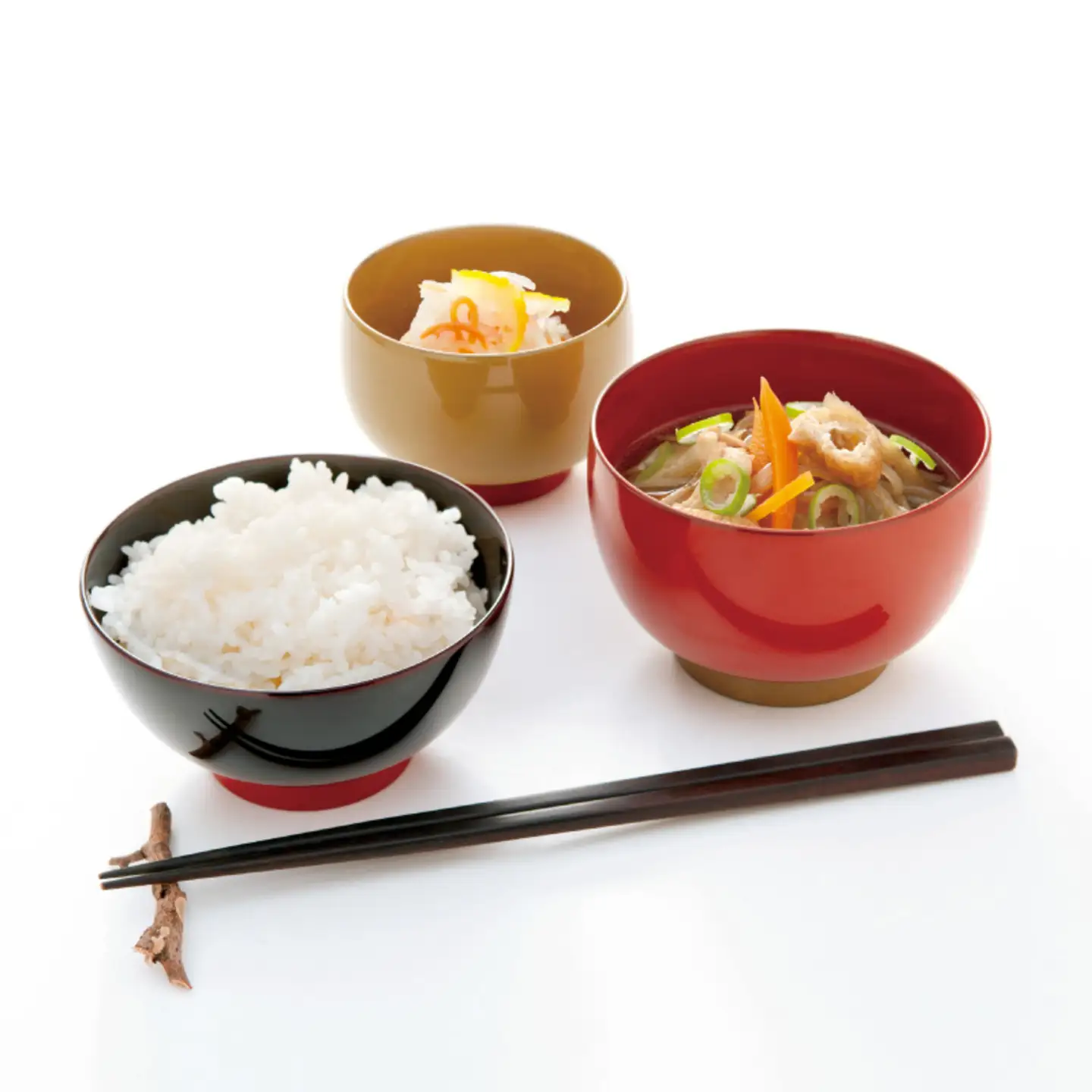 【数量限定・在庫限りで受付終了】aisomo cosomo 飯椀　食卓を彩る飯椀＜100%天然漆＞【老舗塗師屋創業230年】 モスグリーン × オレンジ
