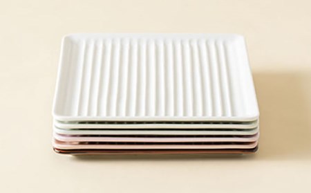 【波佐見焼】Omupan+ 15.5cm プレート 取り皿 6色セット  食器 皿 【Cheer house】 [AC143] 波佐見焼