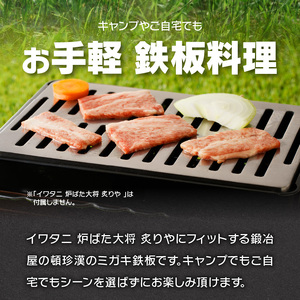 鍛冶屋の頓珍漢 ミガキ鉄板 A280T9 イワタニ 炉ばた大将 炙りや　キャンプ　アウトドア[050S22]