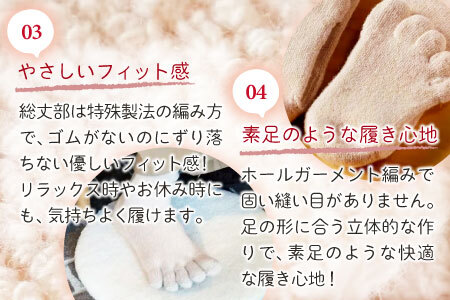 ひつじ飼いが作る ごほんゆびウールソックス Lサイズ(ピンクベージュ)【ウールソックス 5本指 靴下 Lサイズ ピンクベージュ ピンク ベージュ レディース メンズ 男女兼用 島根県 大田市】