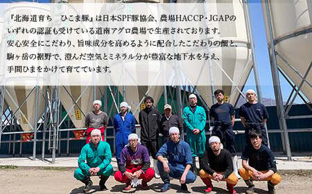 【北海道育ち ひこま豚】豚バラ肉1.2kg 焼肉・サムギョプサル用 ＜酒仙合縁 百将＞ 森町 豚肉 焼肉 バラ肉 北海道産 ふるさと納税 北海道 mr1-0334