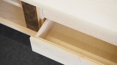 C014 テレビ ボード オーダーメイド 横幅1,600mm 北海道 鷹栖町 寄木細工 手作り 北海道産 無垢材 木工 木材 インテリア リビング 工房そなも テレビ ボード 