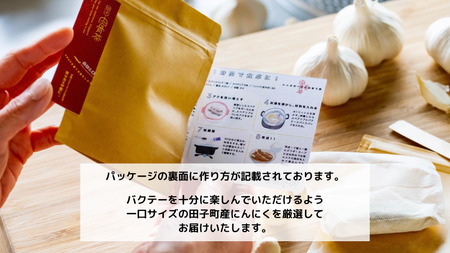 田子町産にんにく B品 6玉＆バクテースパイス 20g×3袋