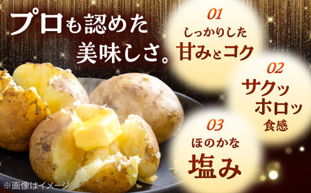 氷室熟成あつまいも（メークイン）3kg×1箱 【株式会社伝平さんの畑】 じゃがいも ジャガイモ 芋 北海道[AXAD006]