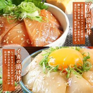 訳あり 海鮮漬け丼 （5種×各1P）計5P セット マグロ 鯛 イカ ブリ 鰹のたたき 海鮮丼セット 漬け丼 海鮮丼 国産 漬け づけ丼 食べくらべ 漬け丼の素 海鮮丼の具【企業組合　宇佐もん工房】 [BQAB001]