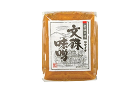 味噌 《ヤマイチ醤油》文殊味噌 白みそ 2kg 田舎仕込み 【木村醤油店】 [高畠町観光協会 山形県 高畠町 tk06ays670015]