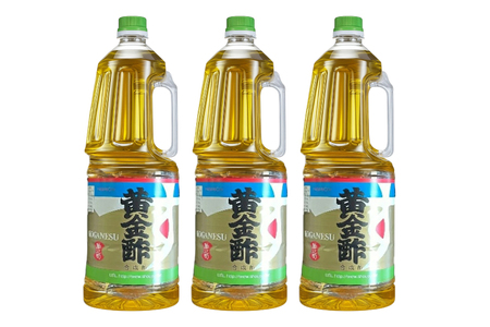 酢 《ヤマイチ醤油》黄金酢 1.8L 3本セットやさしい香りのお酢 【木村醤油店】 [高畠町観光協会 山形県 高畠町 tk06ays670011]
