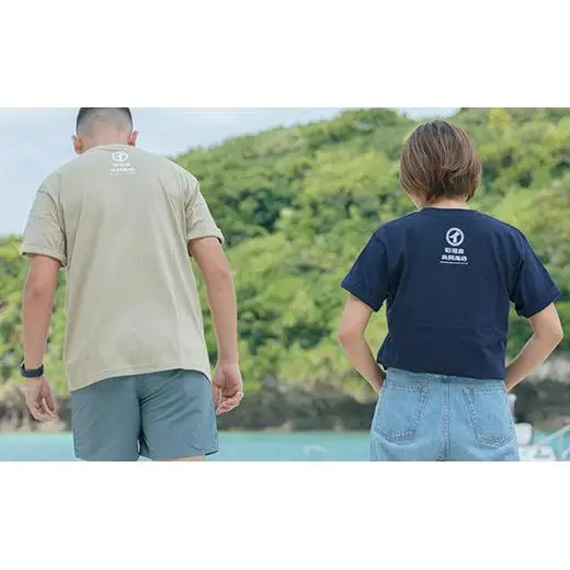 石垣島共同売店 オリジナルTシャツ【カラー:ネイビー】【サイズ:Sサイズ】KB-24-1