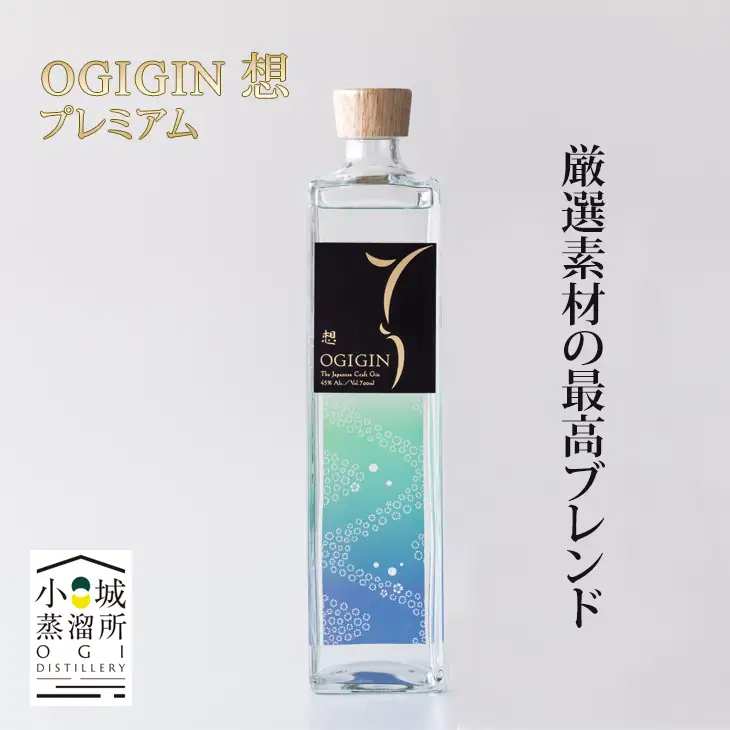 天山名水でつくる小城のクラフトジン OGIGIN想飲み比べ300ml x 2本セット B140-046