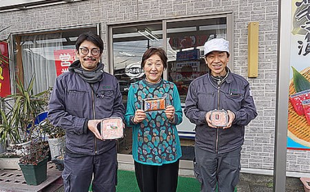 No.2197　福島名産 民謡漬（鮭切身こうじ漬け）３切入り（約135g）×４個