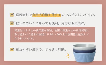 【美濃焼】[軽量食器] レンジパックボウル Mサイズ 5色セット【井澤コーポレーション】 ボウル ラップ不要 食器 軽量 食洗器対応 便利 うつわ 器 美濃焼 陶磁器 [TBP035]