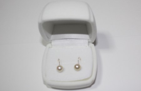 真珠 ピアス K18 6ミリ ～ 6.5ミリ アクセサリー パール