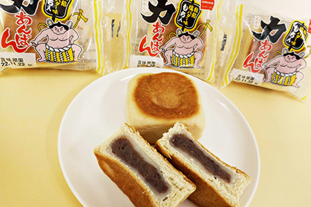 オリオンベーカリー 力あんぱん 粒餡塩バター味 １２個入【1453】