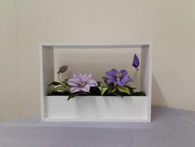 インテリアフラワーBOX　てっせん　らんまん 花 雑貨 造花 インテリア お祝い ギフト 贈答 人気 送料無料 高知市 【花工房美呂】 [ATCO021]